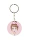 Single Sided Animie Girl Printed Keychain