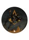 Cartoon Printed Fridge Magnet Black/Brown 5.5cm