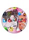 A Girl Printed Fridge Magnet Multicolour