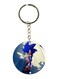 Double Sided Sonic Printed Keychain