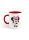 Minnie Mouse Printed Mug White/Red