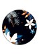 Flowers Printed Fridge Magnet Multicolour