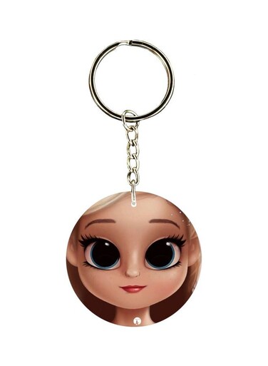 Cartoon Printed Keychain