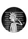 Rick And Morty Printed Fridge Magnet Multicolour