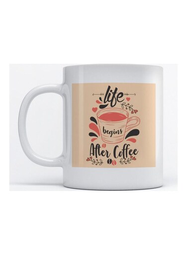 Mug Coffee Lovers for Coffee and Tea White