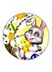 Rabbit Printed Fridge Magnet Multicolour