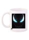 Venom Printed Coffee Mug White/Black/Blue Standard Size