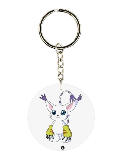 Anime Digimon Printed Keychain