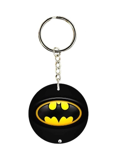 Batman Logo Printed Keychain