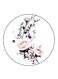 Flowers Printed Fridge Magnet Multicolour