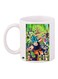 Anime Printed Coffee Mug White/Green/Brown