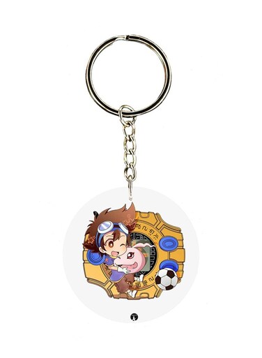 Anime Digimons Key Chain