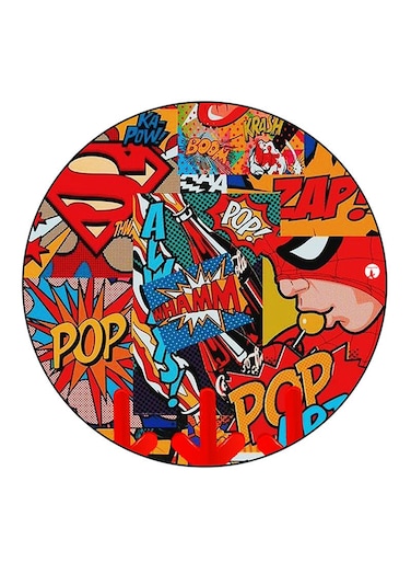 Superheroes Printed Fridge Magnet Multicolour