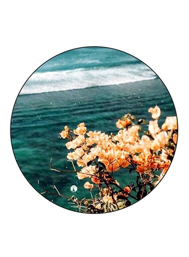 Flowers Printed Fridge Magnet Multicolour