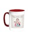 Happy Mother's Day Printed Coffee Mug Red/White 11ounce