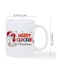 pc Merry Cluckin' Christmas Ceramic Coffee Mug - Festive Rooster Design, Insulated, Reusable, Hand-Wash Only - Ideal Gift for Coffee Enthusiasts, Men &amp; Women