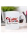 pc Merry Cluckin' Christmas Ceramic Coffee Mug - Festive Rooster Design, Insulated, Reusable, Hand-Wash Only - Ideal Gift for Coffee Enthusiasts, Men &amp; Women