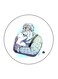Old Man Printed Fridge Magnet Multicolour 5.5 x 5.5cm