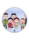 The Anime Chibi Maruko Chan Theme Printed Fridge Magnet Blue/Green/Red