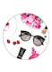 Sunglasses Printed Fridge Magnet Round Multicolour