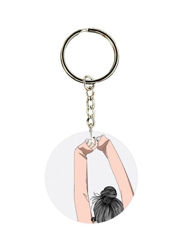 Double Side Printed Keychain