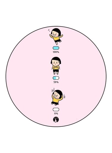 Girl Printed Fridge Magnet k/Yellow/Black