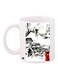 Post Office Printed Coffee Mug White/Black/Red 11ounce