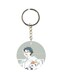 Anime Digimon Double Side Printed Keychain