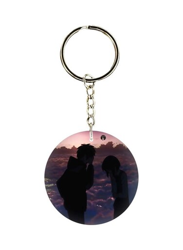Animated Character Printed Keychain