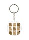 Bear Printed Keychain