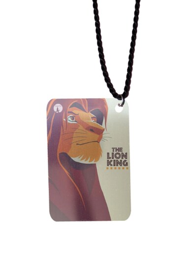 Disney Cartoon Printed Car Mirror Pendant