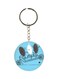 Cartoon Printed Single Sided Keychain