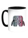 Cartoons Printed Coffee Mug White/Black 11ounce