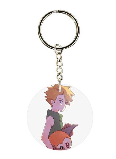 The Anime Digimon Printed Keychain