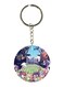 Double Sided Anime Digimon Printed Keychain