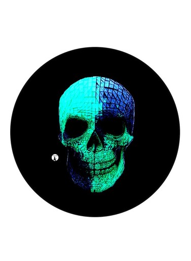 Skull Printed Fridge Magnet Multicolour