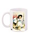 Anime Printed Coffee Mug White/Red/Yellow