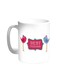 Best Friends Printed Coffee Mug White 11ounce