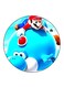Video Game Super Mario Printed Fridge Magnet Multicolour