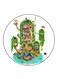 Adventure Time Printed Fridge Magnet Multicolour