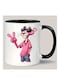 Cool Cartoon Pink Panther Ceramic Mug - Reusable, Hand Wash Only, Multipurpose Coffee Cup for Men and Women - Ideal Gift Item
