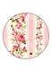 Flowers Printed Fridge Magnet Round Multicolour