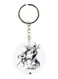 A Wolf Printed Keychain