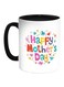Happy Mother's Day Printed Coffee Mug White/Red/Black