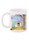 Disney Printed Mug White/Blue/Yellow 12ounce