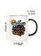 Funny Arabic Quote Mug Arabic Birthday Wish Translation Cup, Candy in Black