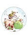 Mouses Printed Fridge Magnet Round Multicolour