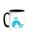Be A Friend Of Your Child Printed Coffee Mug Black/White 11ounce