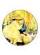 Vintage Art Printed Fridge Magnet Multicolour