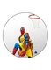 Spiderman Printed Fridge Magnet Multicolour